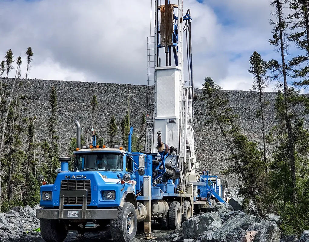Dual Rotary Drilling with a Foremost DR24 at the Detour Gold Mine